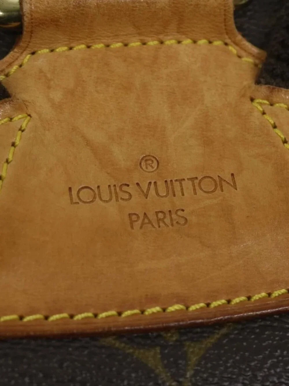 LOUIS VUITTON Monogram Montsouris GM Backpack M51135 LV Auth bh132